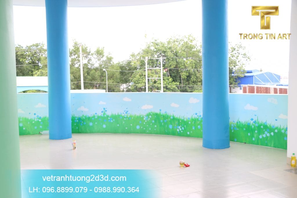 VẼ TRANH TƯỜNG 3D MỸ THUẬT TRỌNG TÍN ART