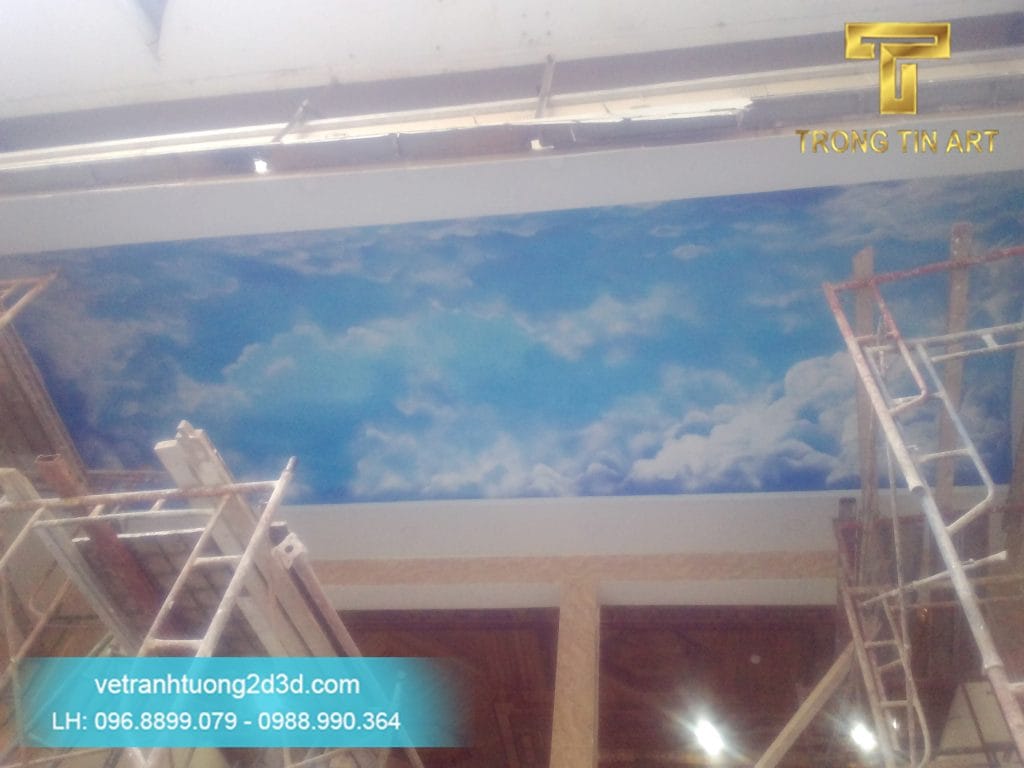 VẼ TRANH TƯỜNG 3D MỸ THUẬT TRỌNG TÍN ART
