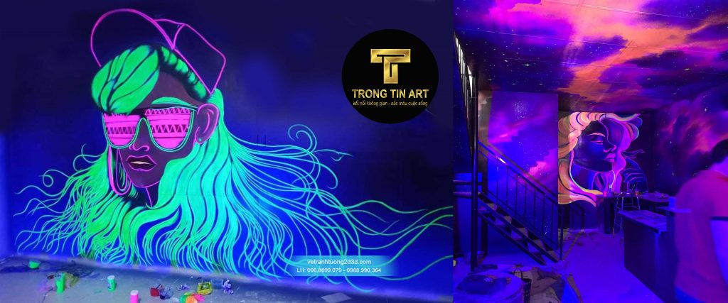 VẼ TRANH TƯỜNG 3D MỸ THUẬT TRỌNG TÍN ART