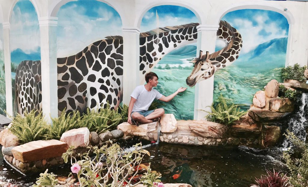 VẼ TRANH TƯỜNG 3D MỸ THUẬT TRỌNG TÍN ART