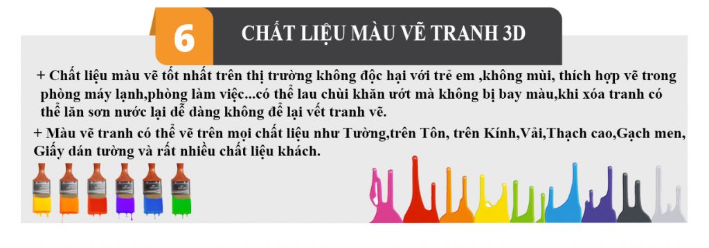 VẼ TRANH TƯỜNG 3D MỸ THUẬT TRỌNG TÍN ART