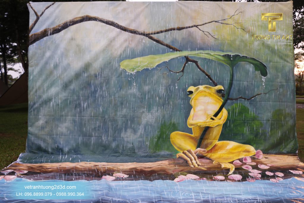 VẼ TRANH TƯỜNG 3D MỸ THUẬT TRỌNG TÍN ART