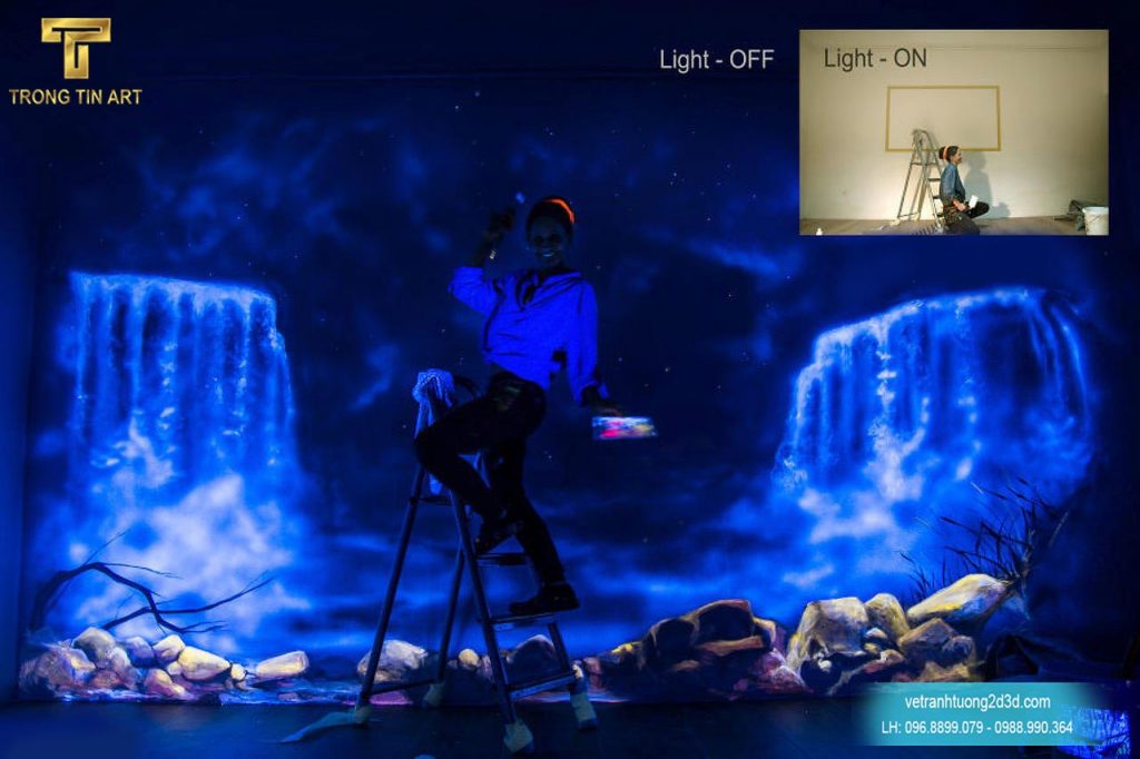 VẼ TRANH TƯỜNG 3D MỸ THUẬT TRỌNG TÍN ART