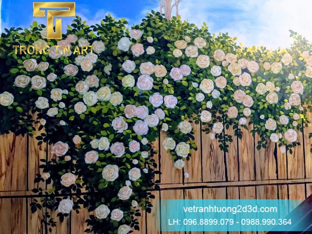 VẼ TRANH TƯỜNG 3D MỸ THUẬT TRỌNG TÍN ART