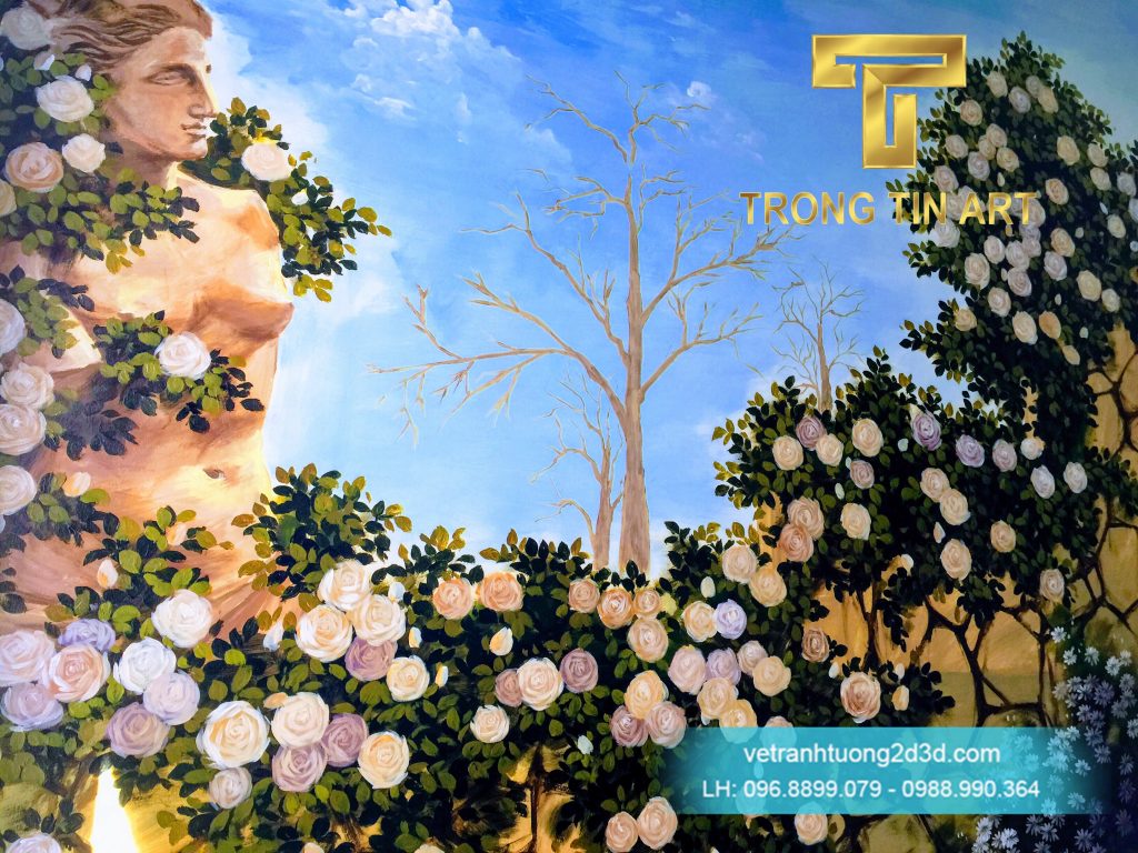 VẼ TRANH TƯỜNG 3D MỸ THUẬT TRỌNG TÍN ART