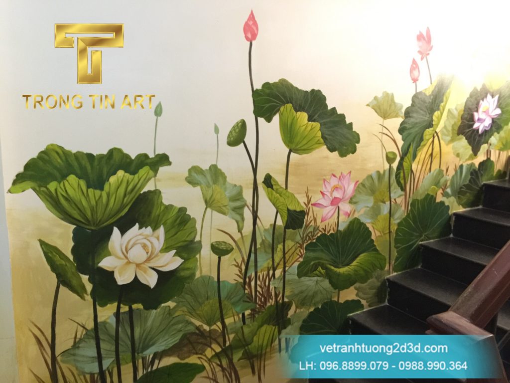 VẼ TRANH TƯỜNG 3D MỸ THUẬT TRỌNG TÍN ART