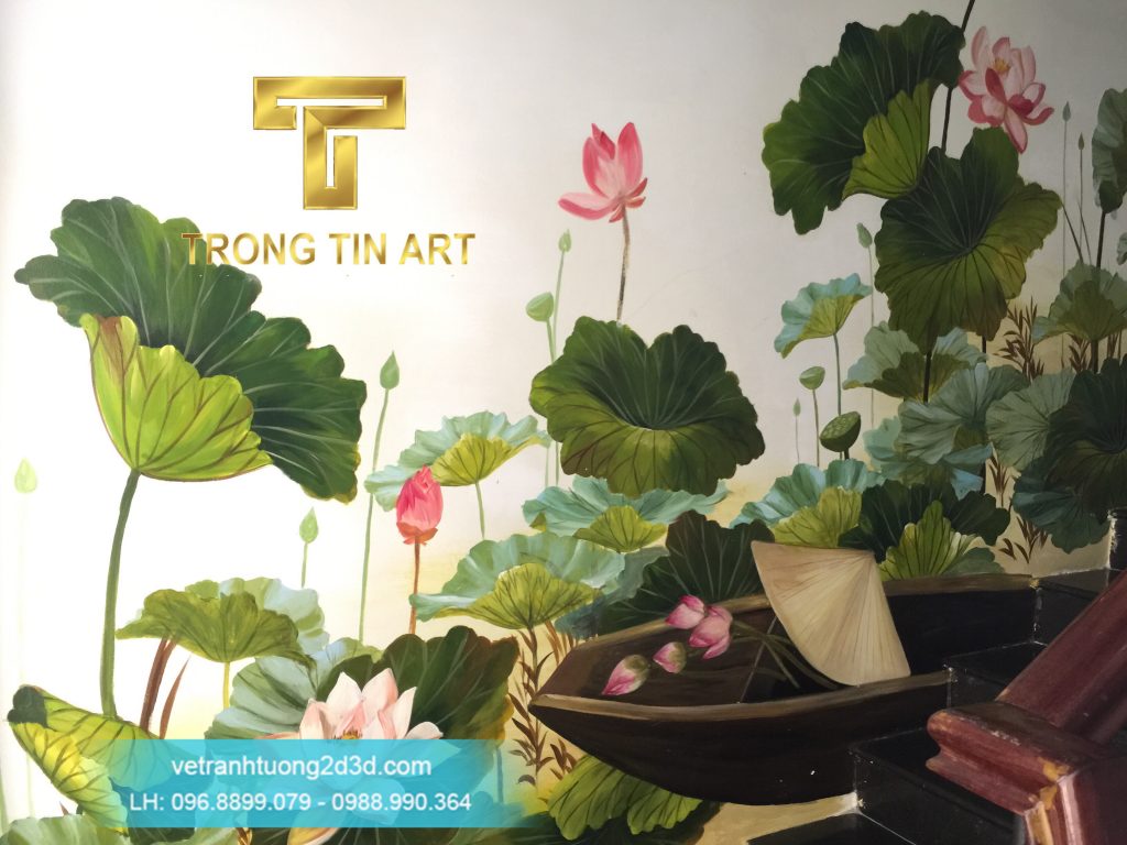 VẼ TRANH TƯỜNG 3D MỸ THUẬT TRỌNG TÍN ART