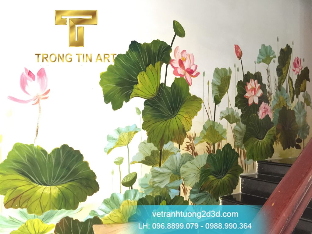 VẼ TRANH TƯỜNG 3D MỸ THUẬT TRỌNG TÍN ART