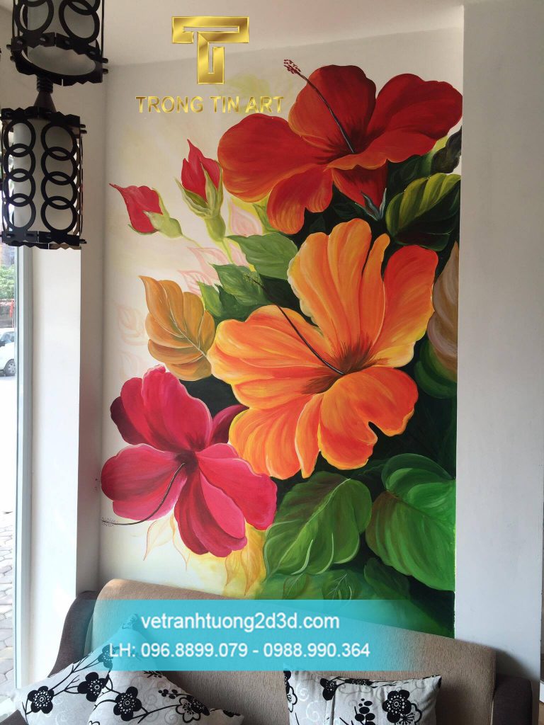 VẼ TRANH TƯỜNG 3D MỸ THUẬT TRỌNG TÍN ART