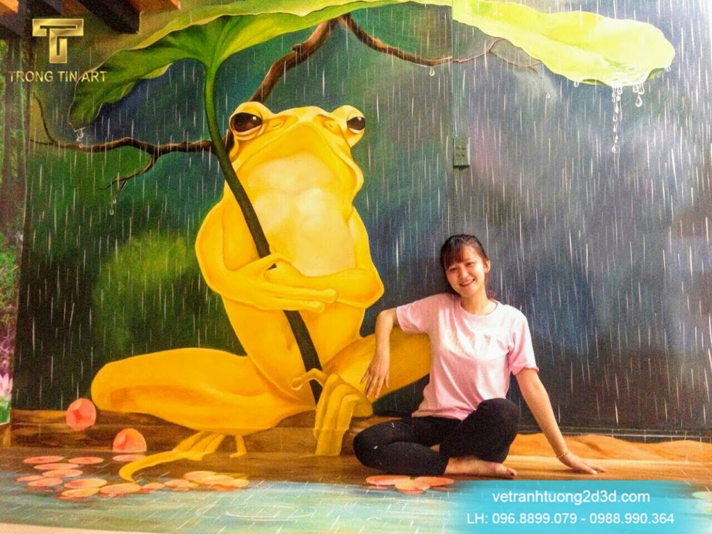 VẼ TRANH TƯỜNG 3D MỸ THUẬT TRỌNG TÍN ART