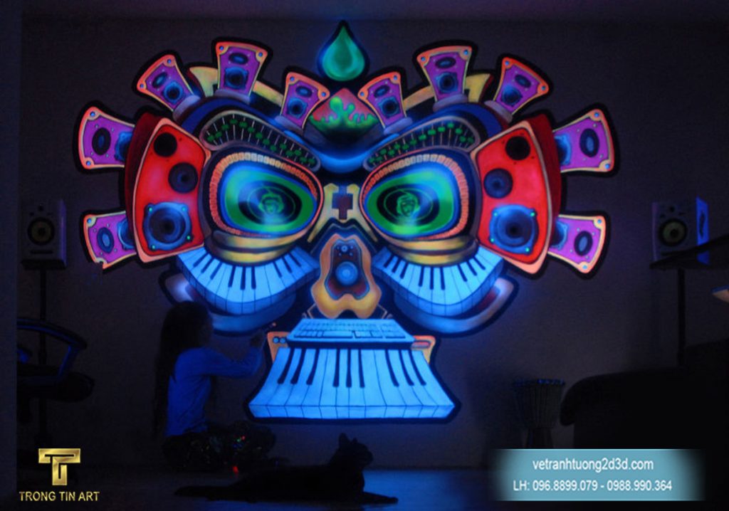 VẼ TRANH TƯỜNG 3D MỸ THUẬT TRỌNG TÍN ART