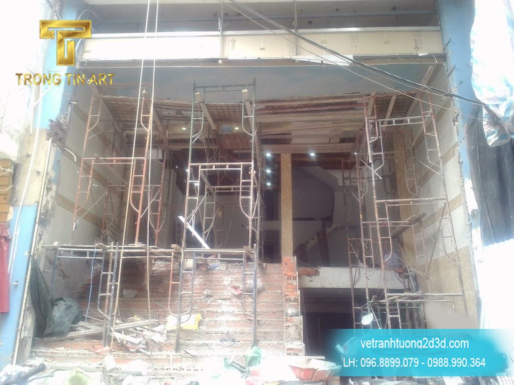 VẼ TRANH TƯỜNG 3D MỸ THUẬT TRỌNG TÍN ART