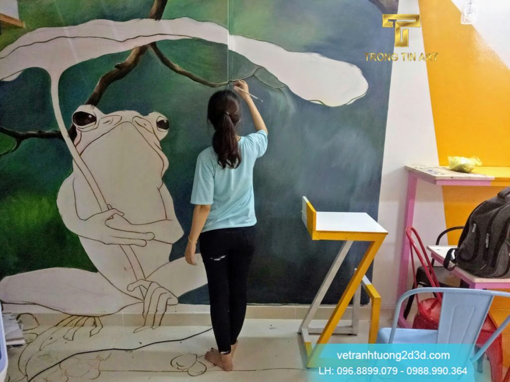 VẼ TRANH TƯỜNG 3D MỸ THUẬT TRỌNG TÍN ART