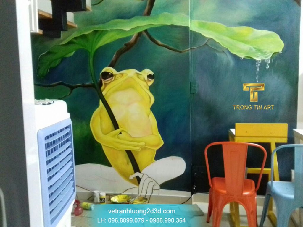 VẼ TRANH TƯỜNG 3D MỸ THUẬT TRỌNG TÍN ART