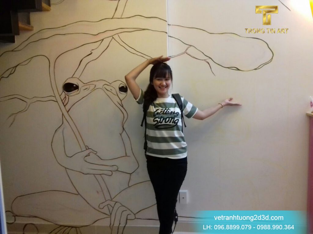VẼ TRANH TƯỜNG 3D MỸ THUẬT TRỌNG TÍN ART