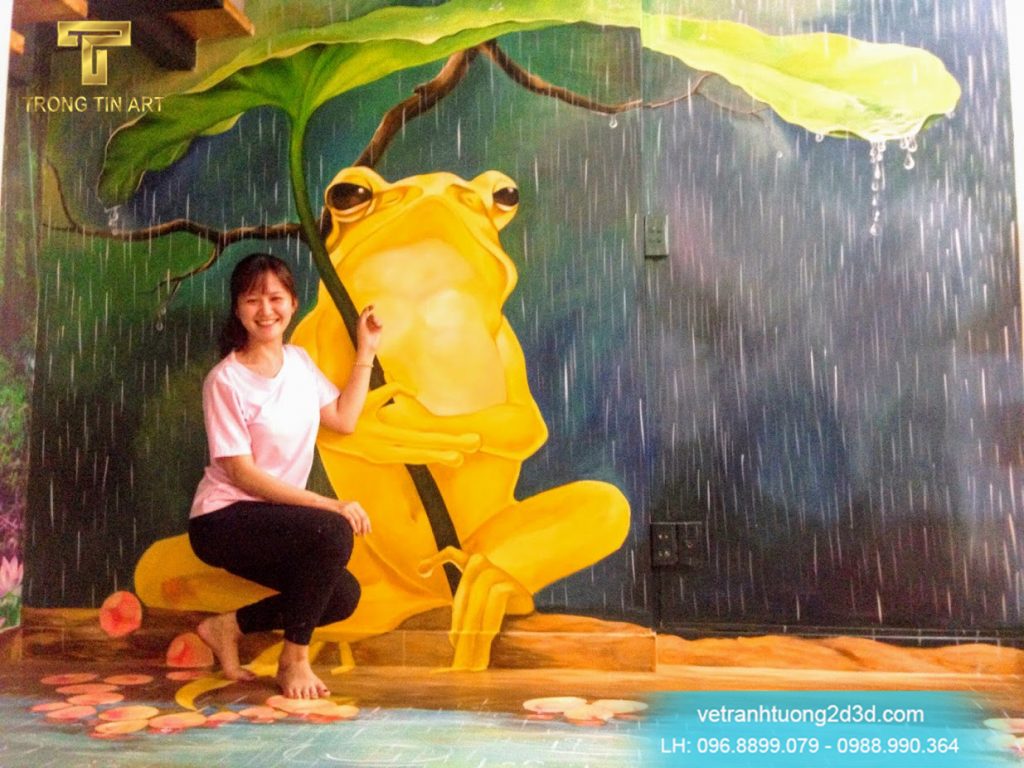 VẼ TRANH TƯỜNG 3D MỸ THUẬT TRỌNG TÍN ART