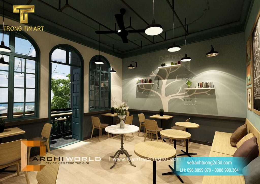 VẼ TRANH TƯỜNG 3D MỸ THUẬT TRỌNG TÍN ART