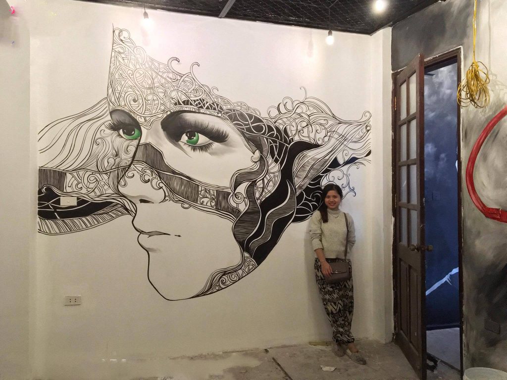 VẼ TRANH TƯỜNG 3D MỸ THUẬT TRỌNG TÍN ART