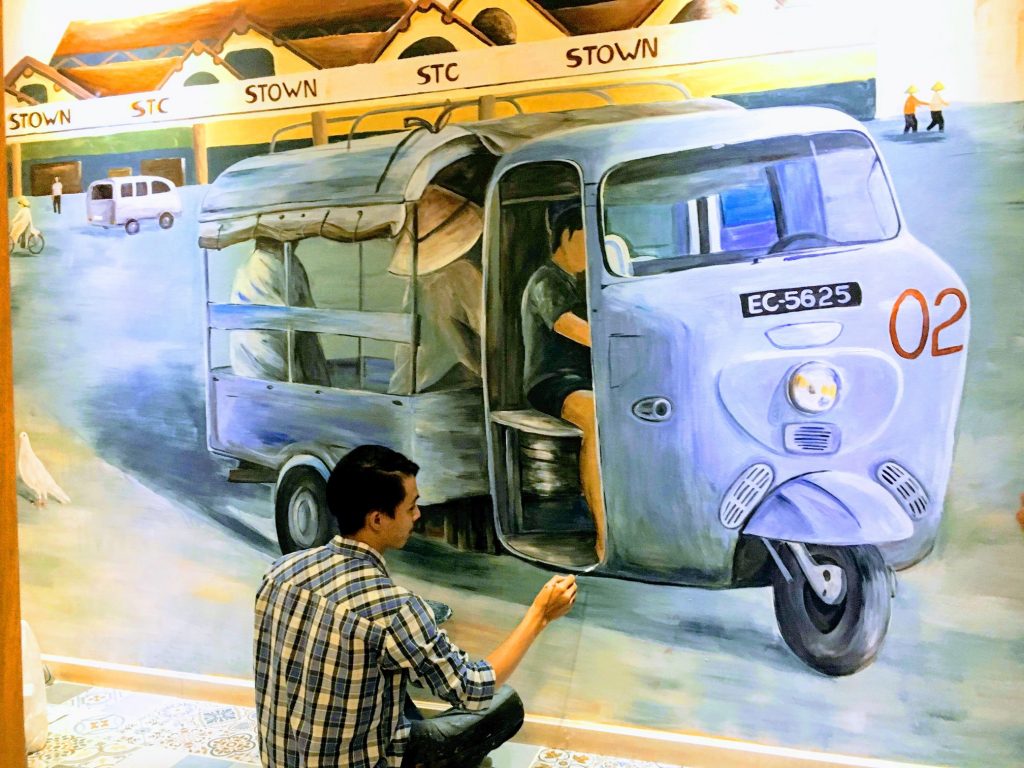VẼ TRANH TƯỜNG 3D MỸ THUẬT TRỌNG TÍN ART