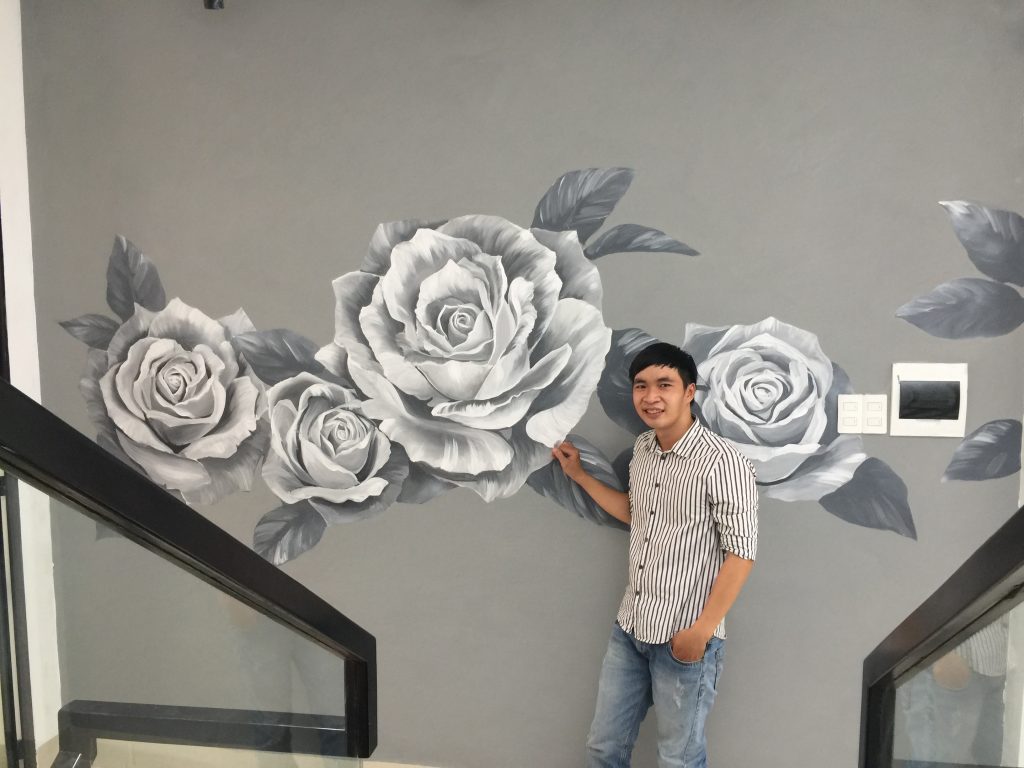 VẼ TRANH TƯỜNG 3D MỸ THUẬT TRỌNG TÍN ART
