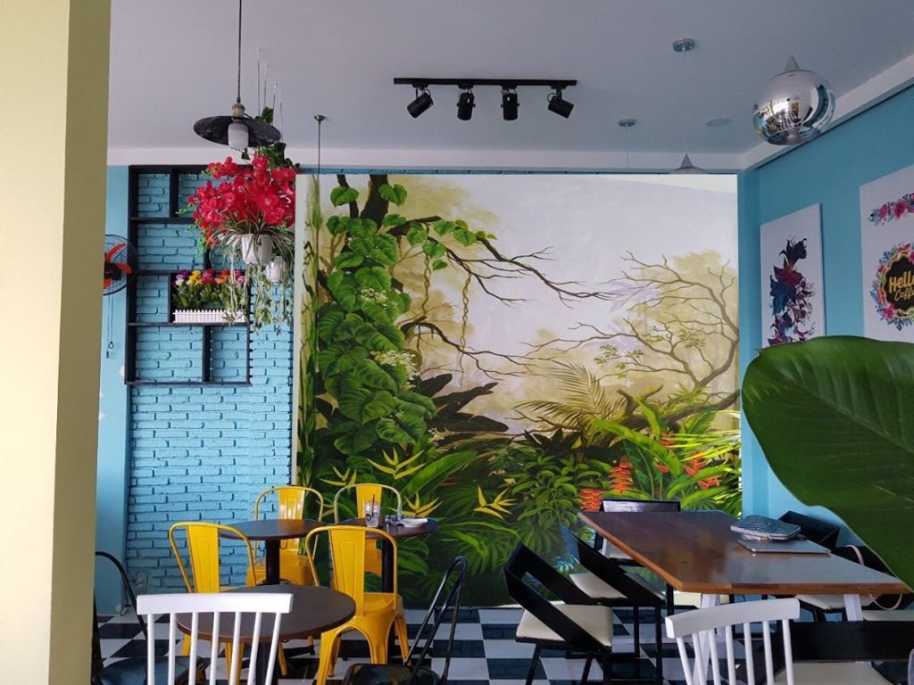 VẼ TRANH TƯỜNG 3D MỸ THUẬT TRỌNG TÍN ART