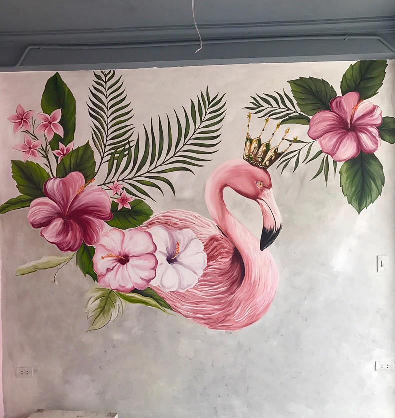 VẼ TRANH TƯỜNG 3D MỸ THUẬT TRỌNG TÍN ART