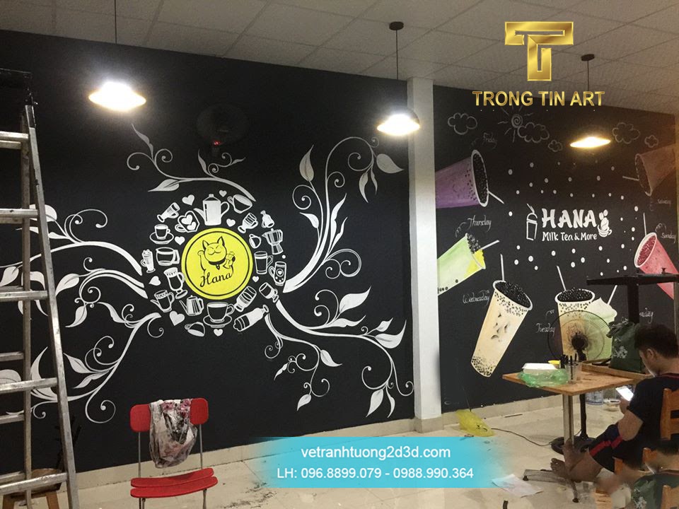 VẼ TRANH TƯỜNG 3D MỸ THUẬT TRỌNG TÍN ART