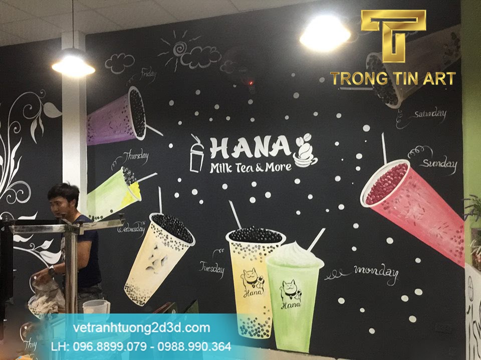 VẼ TRANH TƯỜNG 3D MỸ THUẬT TRỌNG TÍN ART