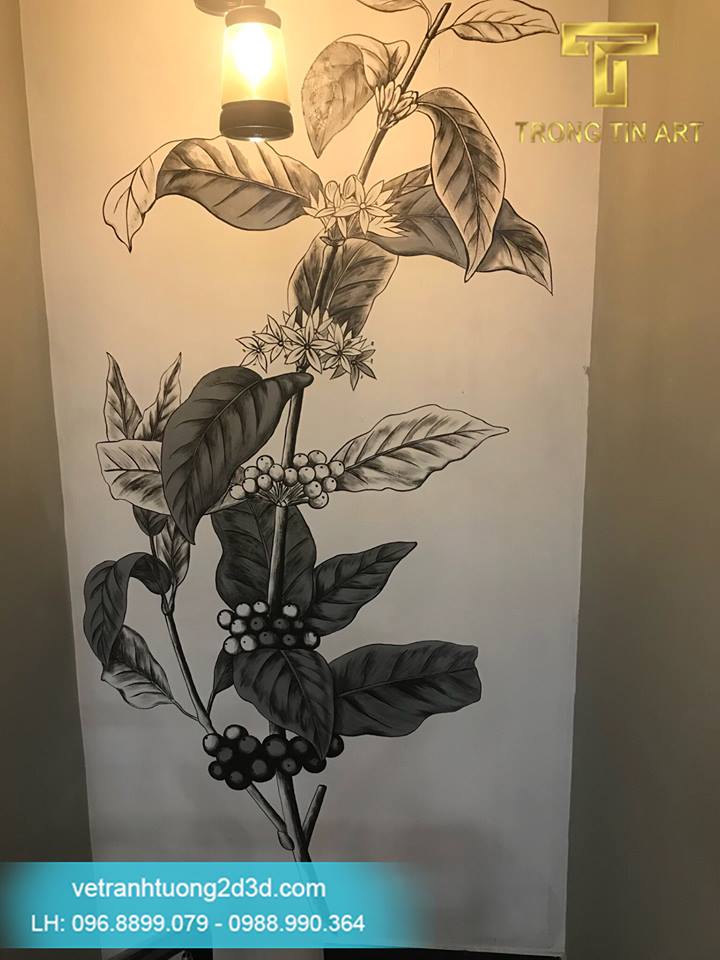 VẼ TRANH TƯỜNG 3D MỸ THUẬT TRỌNG TÍN ART