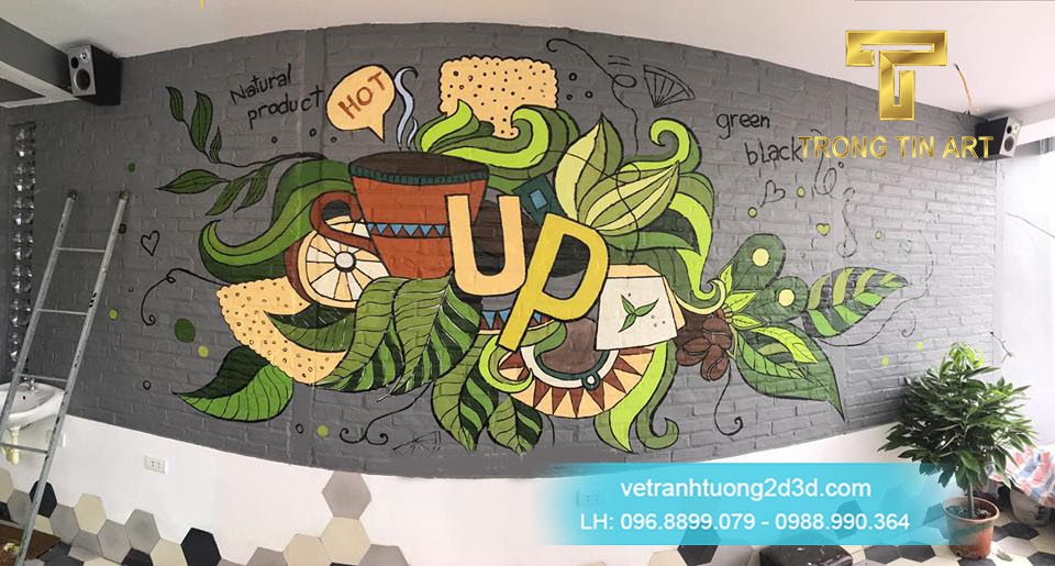 VẼ TRANH TƯỜNG 3D MỸ THUẬT TRỌNG TÍN ART