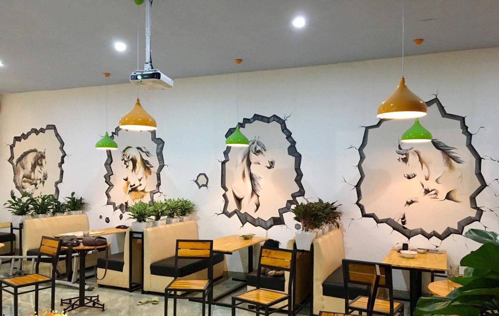 VẼ TRANH TƯỜNG 3D MỸ THUẬT TRỌNG TÍN ART