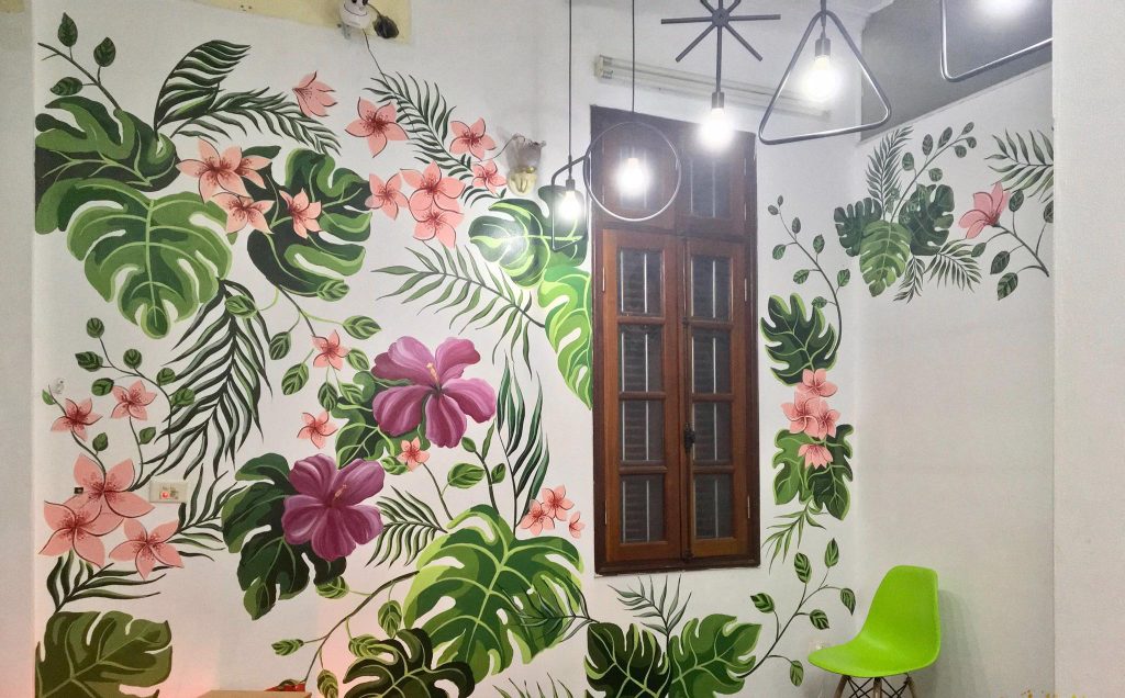 VẼ TRANH TƯỜNG 3D MỸ THUẬT TRỌNG TÍN ART