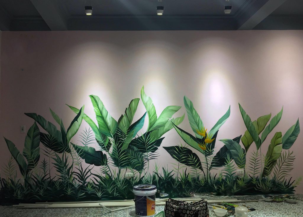 VẼ TRANH TƯỜNG 3D MỸ THUẬT TRỌNG TÍN ART