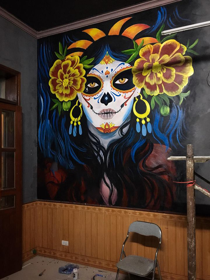 VẼ TRANH TƯỜNG 3D MỸ THUẬT TRỌNG TÍN ART