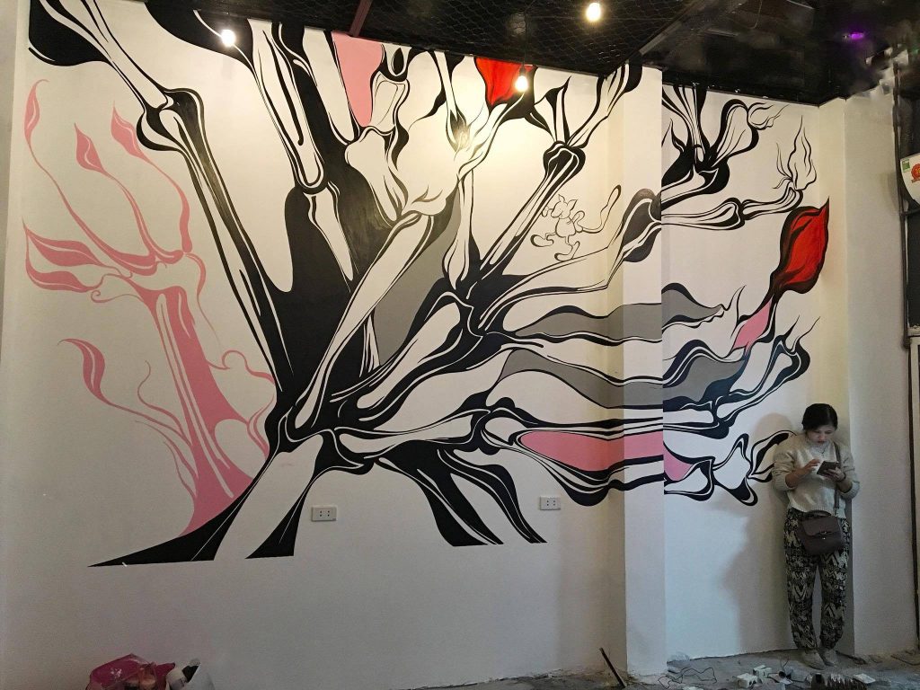 VẼ TRANH TƯỜNG 3D MỸ THUẬT TRỌNG TÍN ART