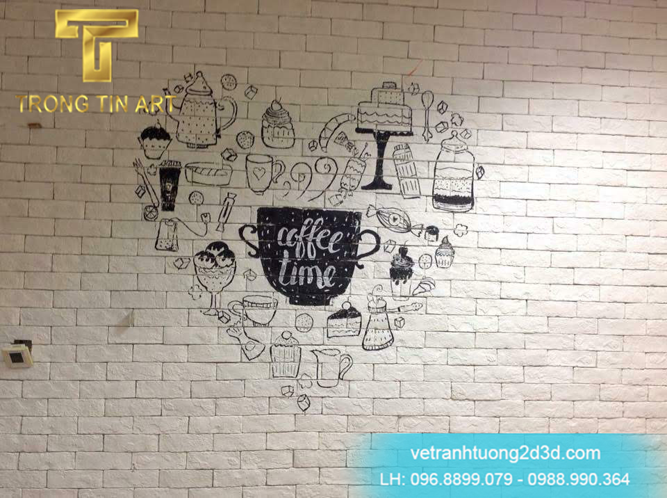 VẼ TRANH TƯỜNG 3D MỸ THUẬT TRỌNG TÍN ART