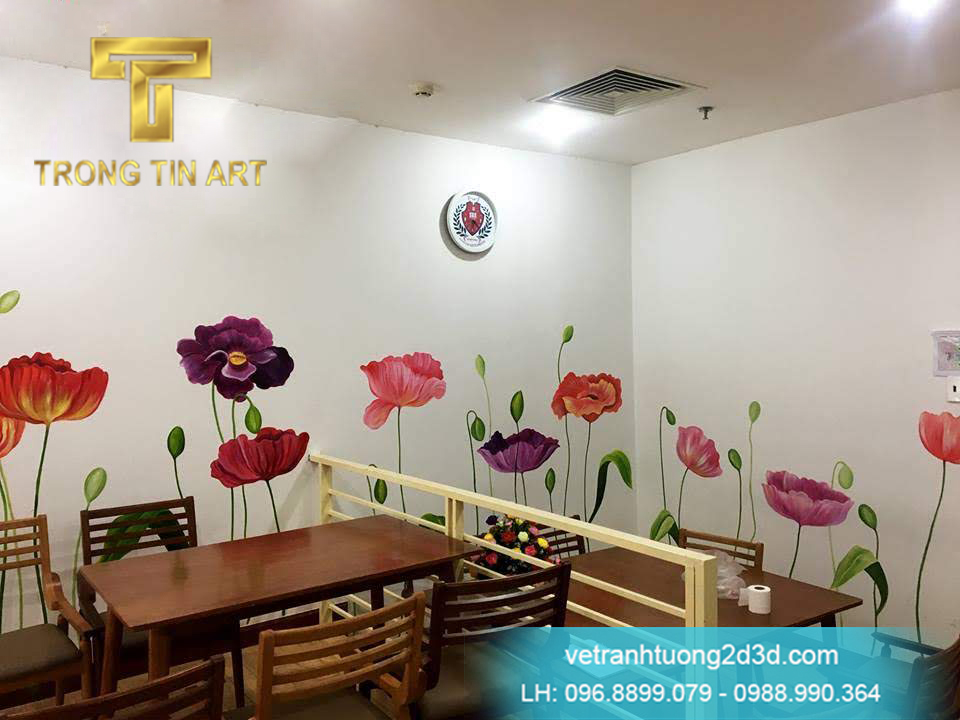 VẼ TRANH TƯỜNG 3D MỸ THUẬT TRỌNG TÍN ART