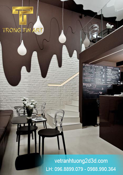 VẼ TRANH TƯỜNG 3D MỸ THUẬT TRỌNG TÍN ART