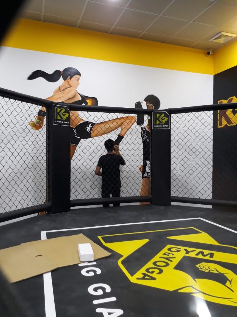 VẼ TRANH TƯỜNG 3D MỸ THUẬT TRỌNG TÍN ART