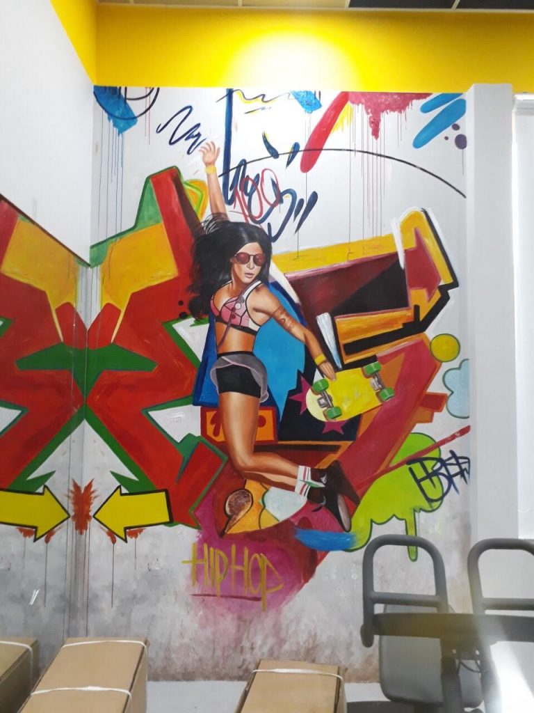 VẼ TRANH TƯỜNG 3D MỸ THUẬT TRỌNG TÍN ART