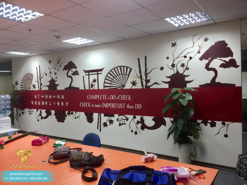 VẼ TRANH TƯỜNG 3D MỸ THUẬT TRỌNG TÍN ART