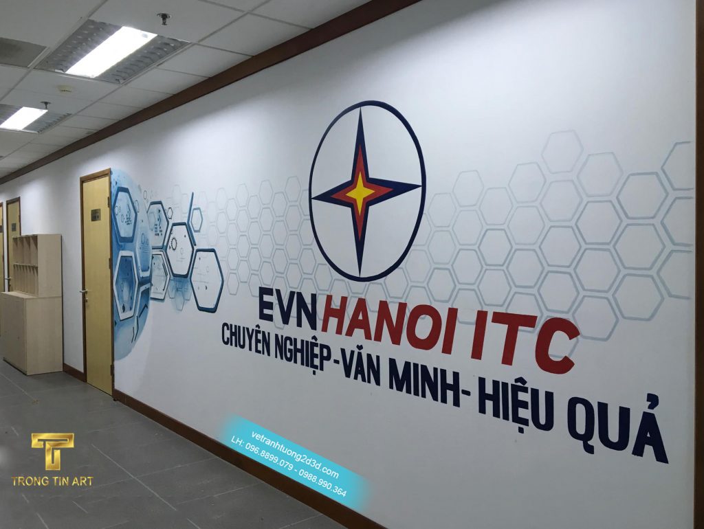 VẼ TRANH TƯỜNG 3D MỸ THUẬT TRỌNG TÍN ART