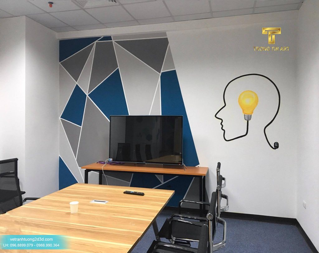 VẼ TRANH TƯỜNG 3D MỸ THUẬT TRỌNG TÍN ART