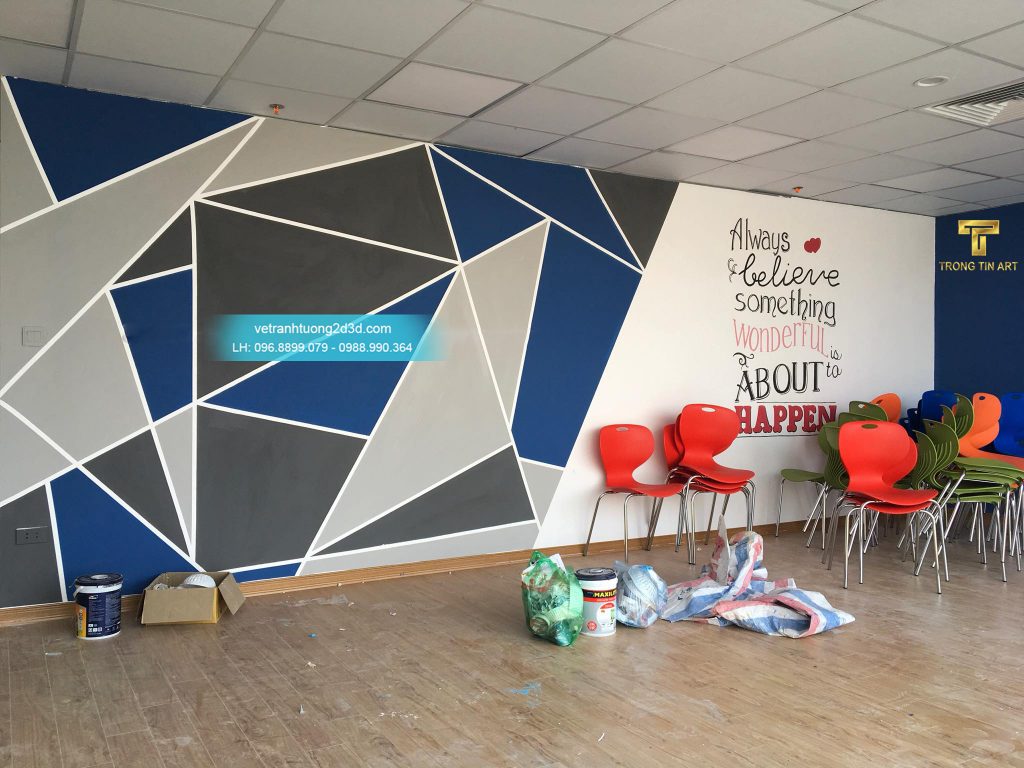 VẼ TRANH TƯỜNG 3D MỸ THUẬT TRỌNG TÍN ART