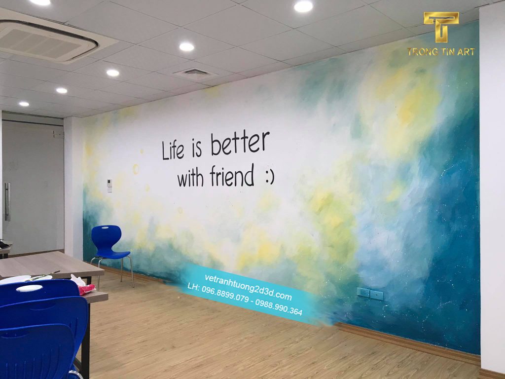 VẼ TRANH TƯỜNG 3D MỸ THUẬT TRỌNG TÍN ART