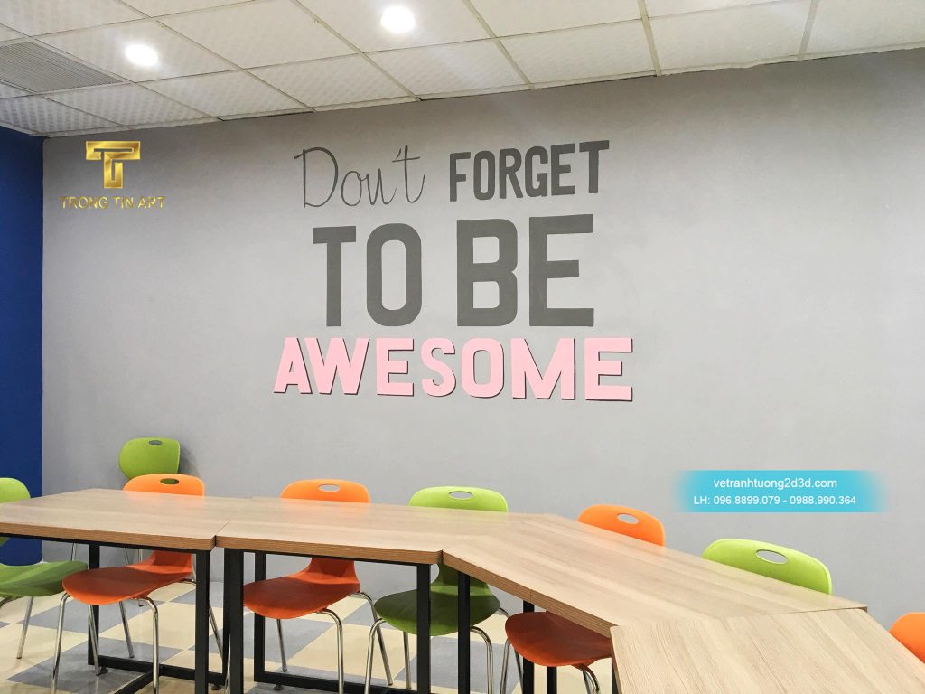 VẼ TRANH TƯỜNG 3D MỸ THUẬT TRỌNG TÍN ART