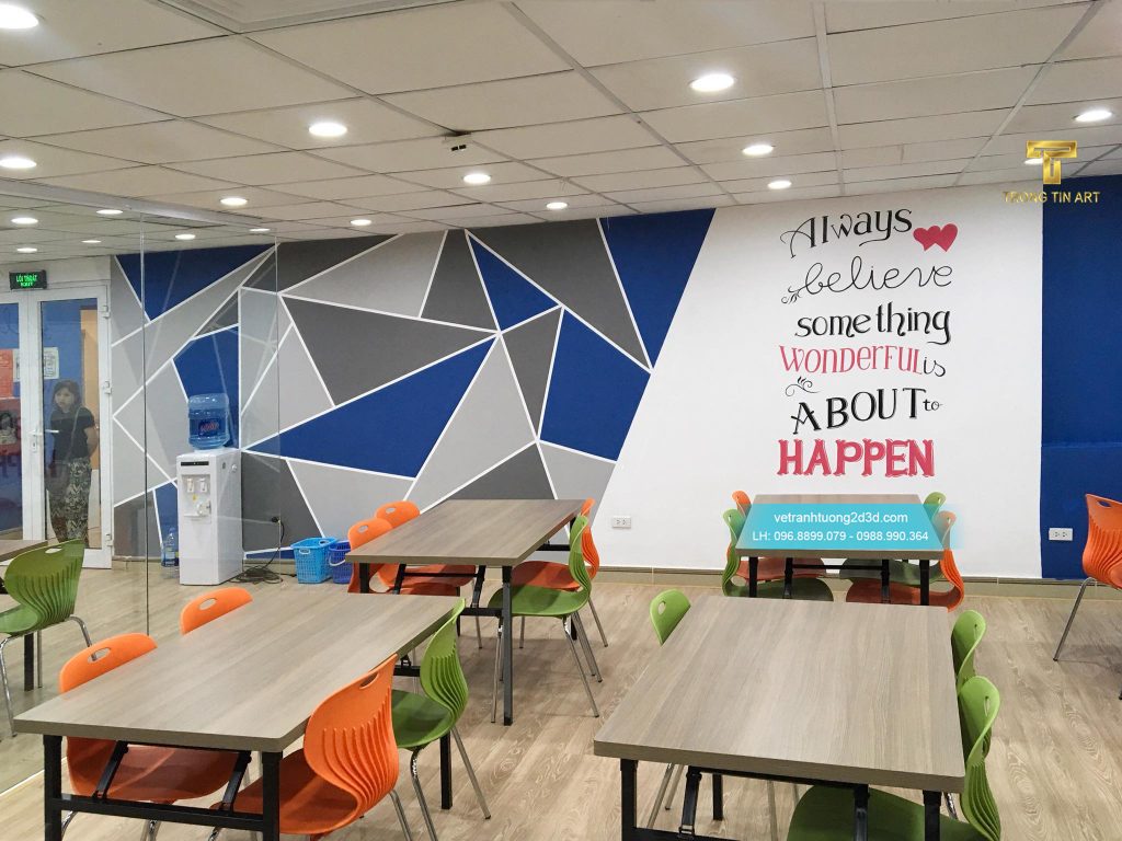 VẼ TRANH TƯỜNG 3D MỸ THUẬT TRỌNG TÍN ART