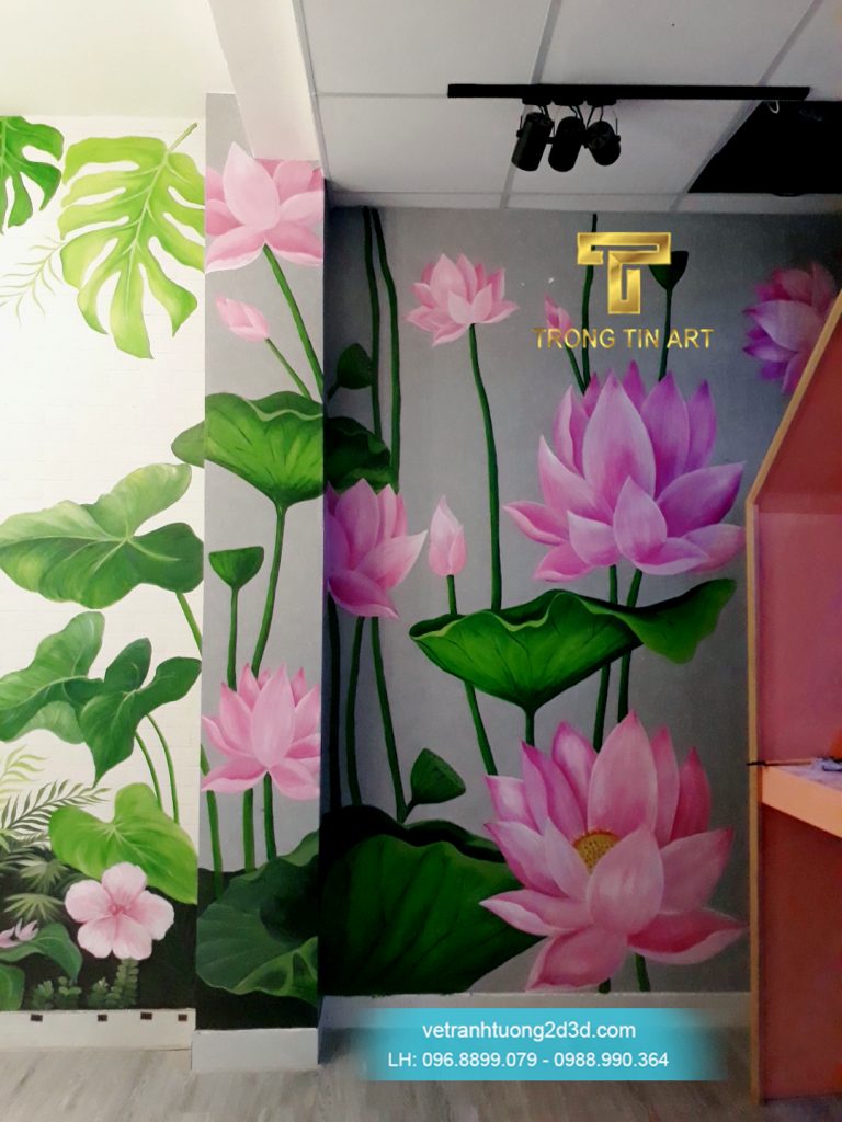 VẼ TRANH TƯỜNG 3D MỸ THUẬT TRỌNG TÍN ART