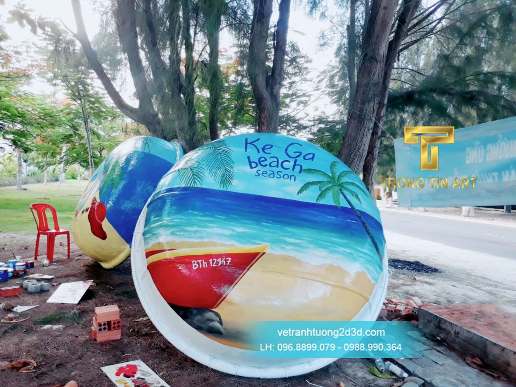 VẼ TRANH TƯỜNG 3D MỸ THUẬT TRỌNG TÍN ART