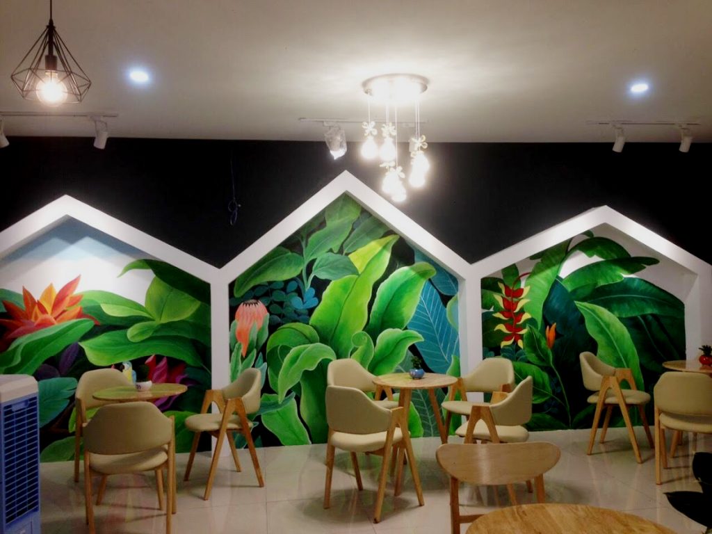 VẼ TRANH TƯỜNG 3D MỸ THUẬT TRỌNG TÍN ART